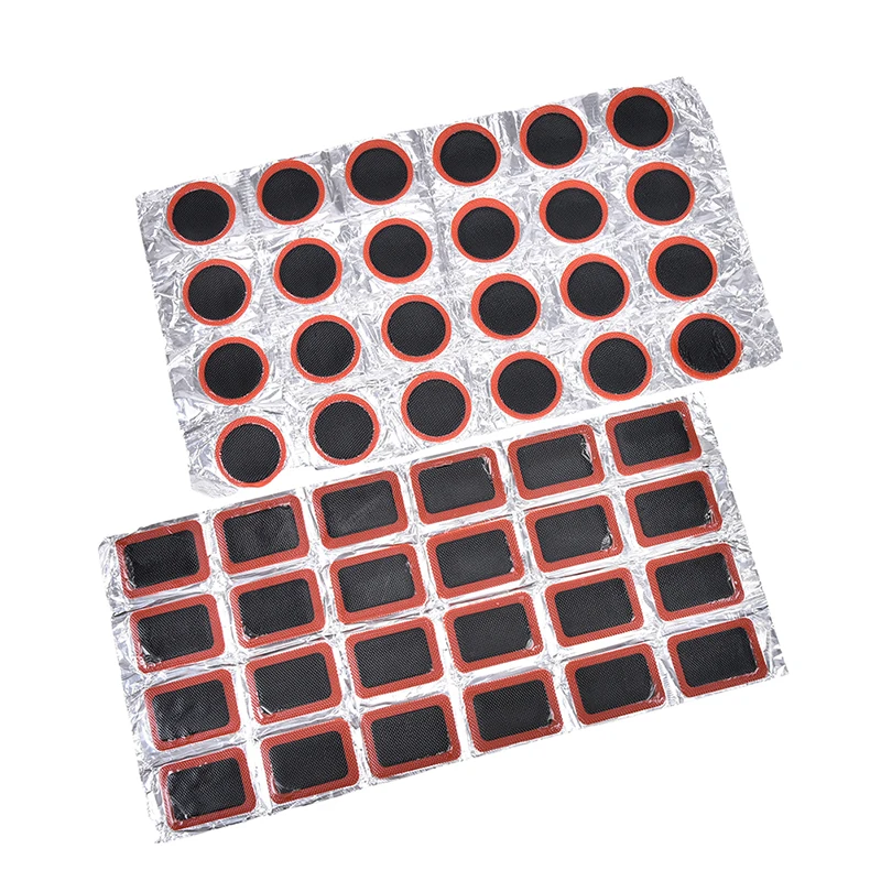 

24Pcs/Set Professional Cycling Puncture Patch Bike Repair Kits Bicycle Motor Bike Tire Tyre Tube Rubber Puncture Patches
