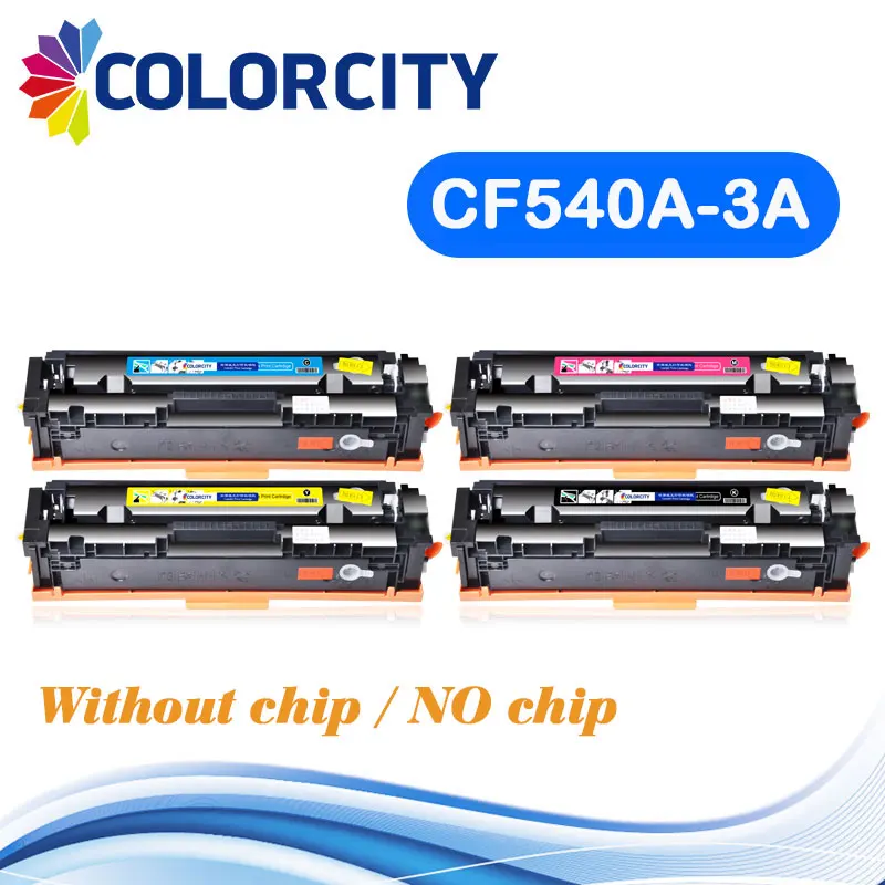 Совместимый тонер картридж 203A CF540A 3A для HP Pro M254nw M254dw MFP M281fdw M281fdn M280nw M254 M280 M281