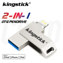 Usb флеш-накопитель для iPhone 6/6s/6plus/7/7plus/8/X Usb/Otg/Lightning 2 в 1 флеш-накопитель для iOS внешних устройств хранения