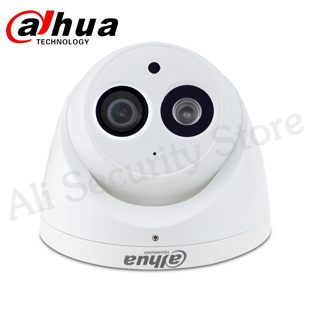 Ceny Dahua IPC HDW4631C A 6MP HD POE sieć Mini kamera ip kopułkowa metalowa obudowa wbudowany mikrofon CCTV 30M Onvif IR aktualizacja z IPC HDW4433C A