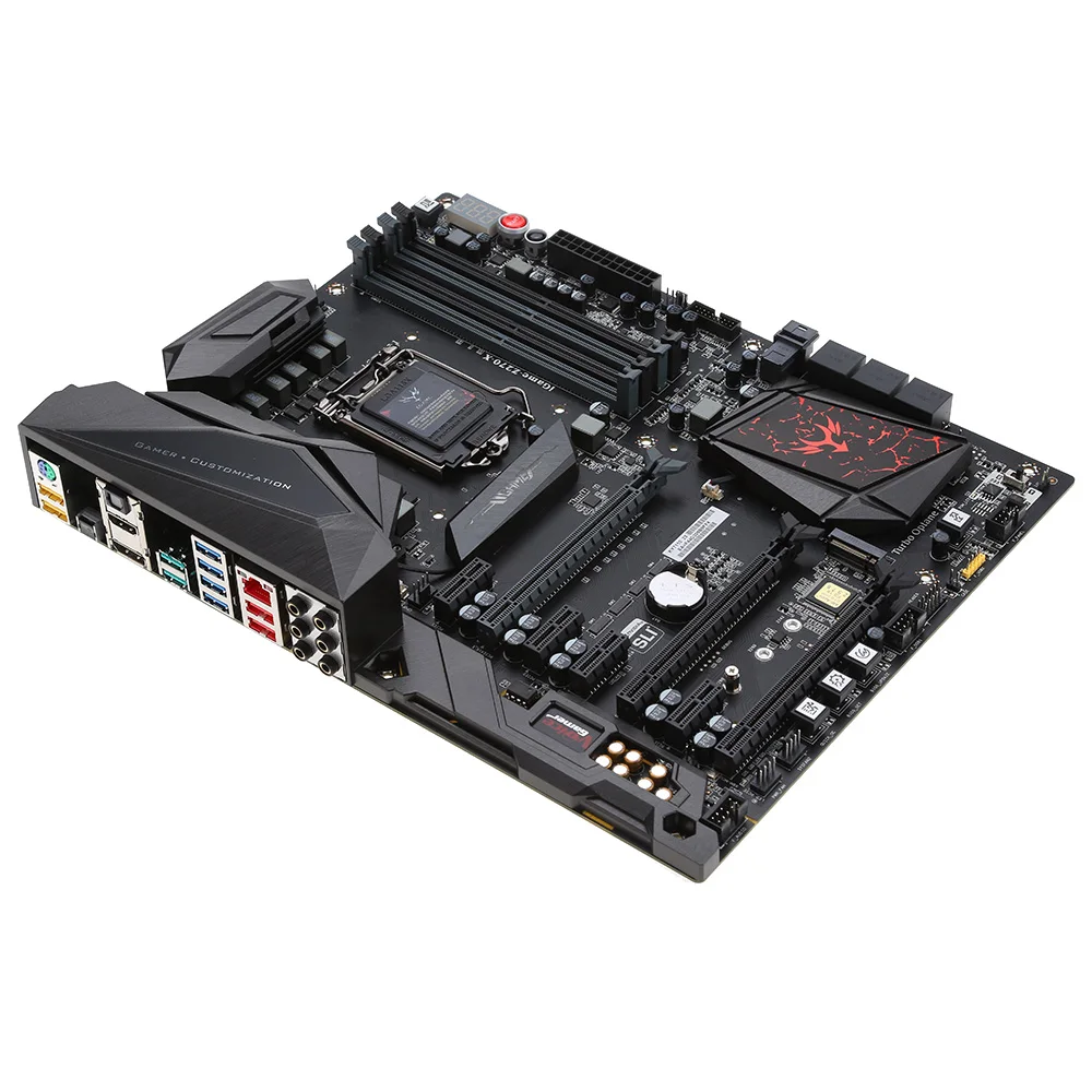 Красочная системная плата iGame Z270 Ymir-X для Intel Z270/LGA1151 ATX DDR4 SATA3 USB3.1 M.2 U.2 Порт двойной биос