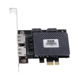 USB3.0 x2 PCI-E карты расширения внешний 19pin PCIe карты 4pin IDE Мощность разъем