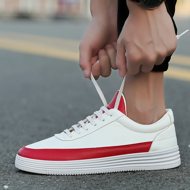 

Hot Sale Fashion Casual Shoes for Men Spring Autumn Male Sneakers Light Lace-up Flat Shoes Comfortable Footwear