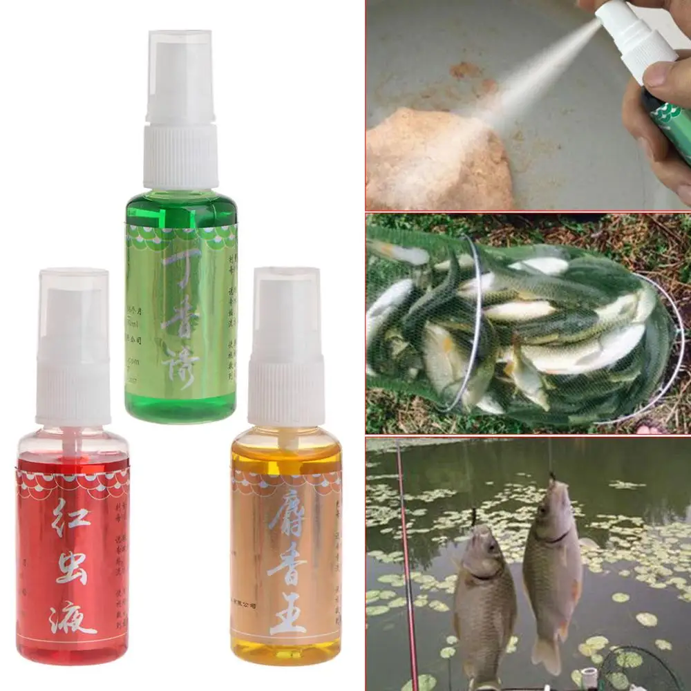 

Carp Fishing Bait Spray 30ml Attractant Smell Additive Flavor Liquid Concentrate