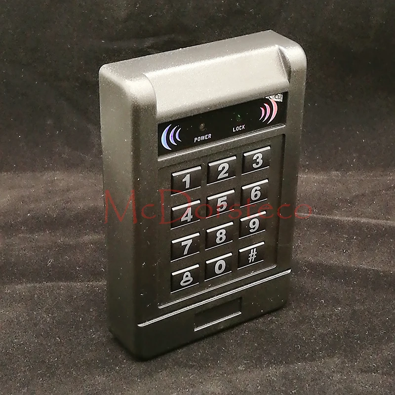Contact less 125khz RFID standalone access control card reader with