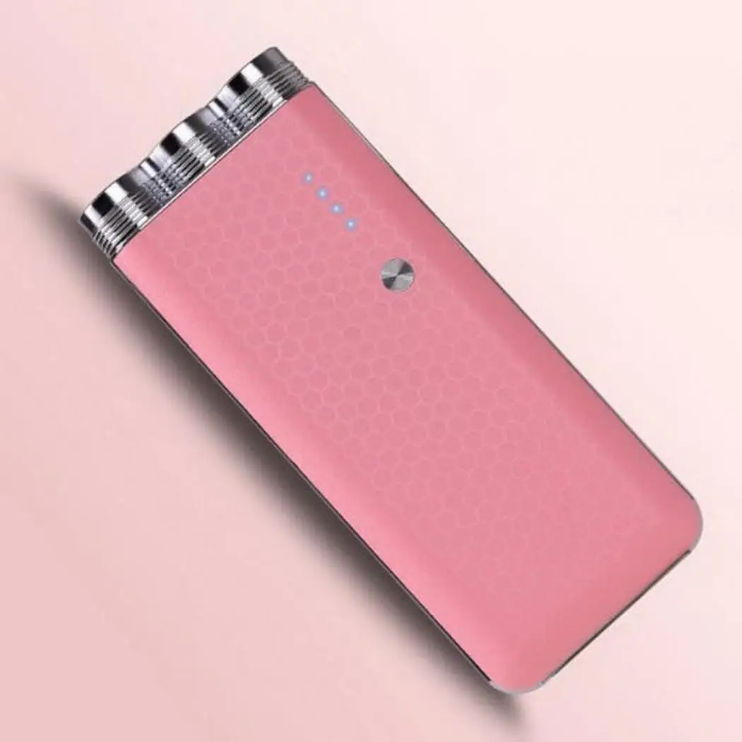 

Portable Power Bank With Bright Flashlight 10000mAh High Capacity External Battery Dual USB Output Powerbank For iPhone Xiaomi