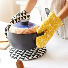 Лидер продаж 1 шт кухонная рукавица и прихват для микроволновой печи изолированные Нескользящие прихватки