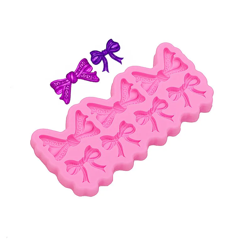 

Gadgets Fondant Molds Bowknot Fondant Silicone Mold For Chocolate Cake Decorating Viele bowknot liebe kochen werkzeuge silikon