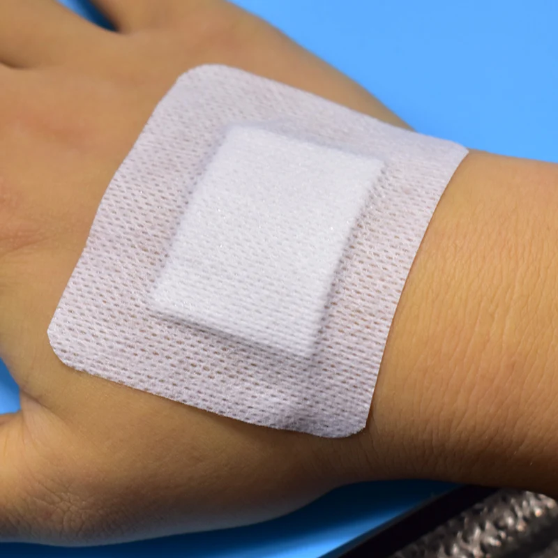 Большой размер гипоаллергенная Нетканая медицинская клейкая повязка на рану Повязка на руку большая повязка на рану Первая помощь на открытом воздухе