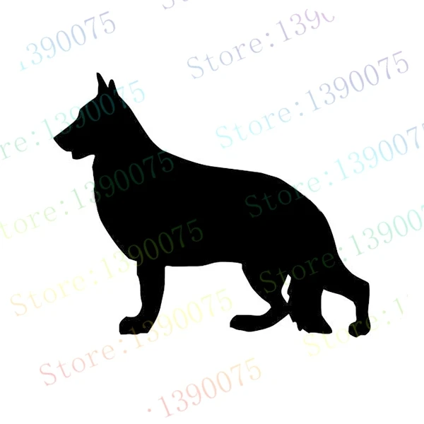 

Motorcycle sticker car styling German Shepherd Dog Decal Pet vinyl Sticker For Car SUV Truck Boat Window Bumper Home Wall
