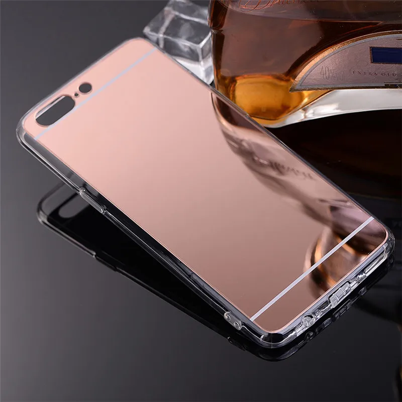 

Slim Mirror TPU for OnePlus 5 A5000 case For One Plus 5 five OnePlus5 1+5 Back cover for Oneplus 5 One PLUS 5 Full Protective