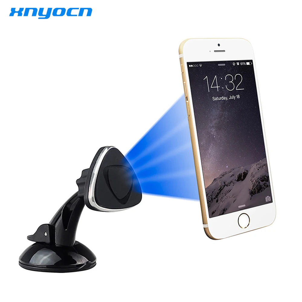 

Xnyocn Universal Magnetic Car Dashboard Mobile Mount Car Stand Phone Holder Sticky Car Kit Magnet For iPhone Samsung Smartphone