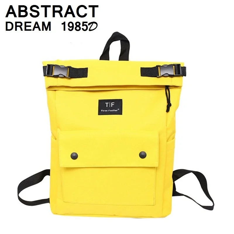 men's Backpack new Anti theft button lovers brand yellow Backpack grace designer schoolbag Ladies Oxford Backpack women bags