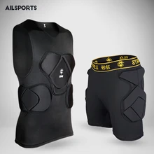 Новые мужские профессиональные футбольные Вратарские шорты, футбольные EVA губки, уплотненные спортивные шорты для тренировок, Короткие наколенники
