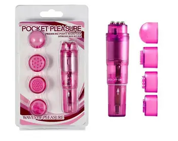 Mini AV Wand Vibrator Sex Toy Pocket Rocket Adult Product Massager for Sex Drop shipping 1