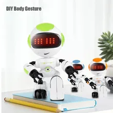 JJRC R8 RC робот Интеллектуальный робот Touch Управление DIY жест обсуждение Smart мини роботы тела жест Действие Модель игрушки для детей