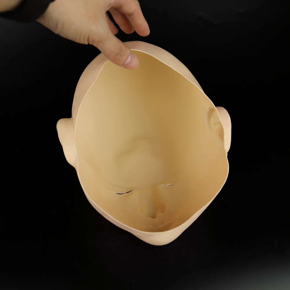 Realistic Female Mask For Halloween Human Female Masquerade Latex Party Mask Sexy Girl Crossdress Costume Cosplay Mask (31)