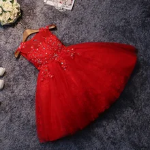 princess dress new girls pageant dress for party birthday peform crystal sleeveless ball gown flower girl