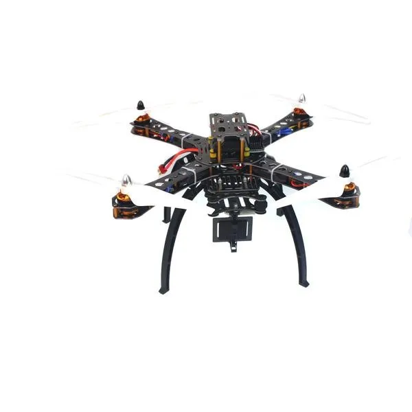  Montiert RC Hubschrauber mit APM2.8 Flight Control + FS-i6 6CH Sender + GPS Folding Antenne Montier