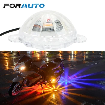 

FORAUTO Motorcycle Lighting Atmosphere Lamp Moto Chassis Light DC 12V Motorbike Flash Strobe Light LED Decorative Lamp