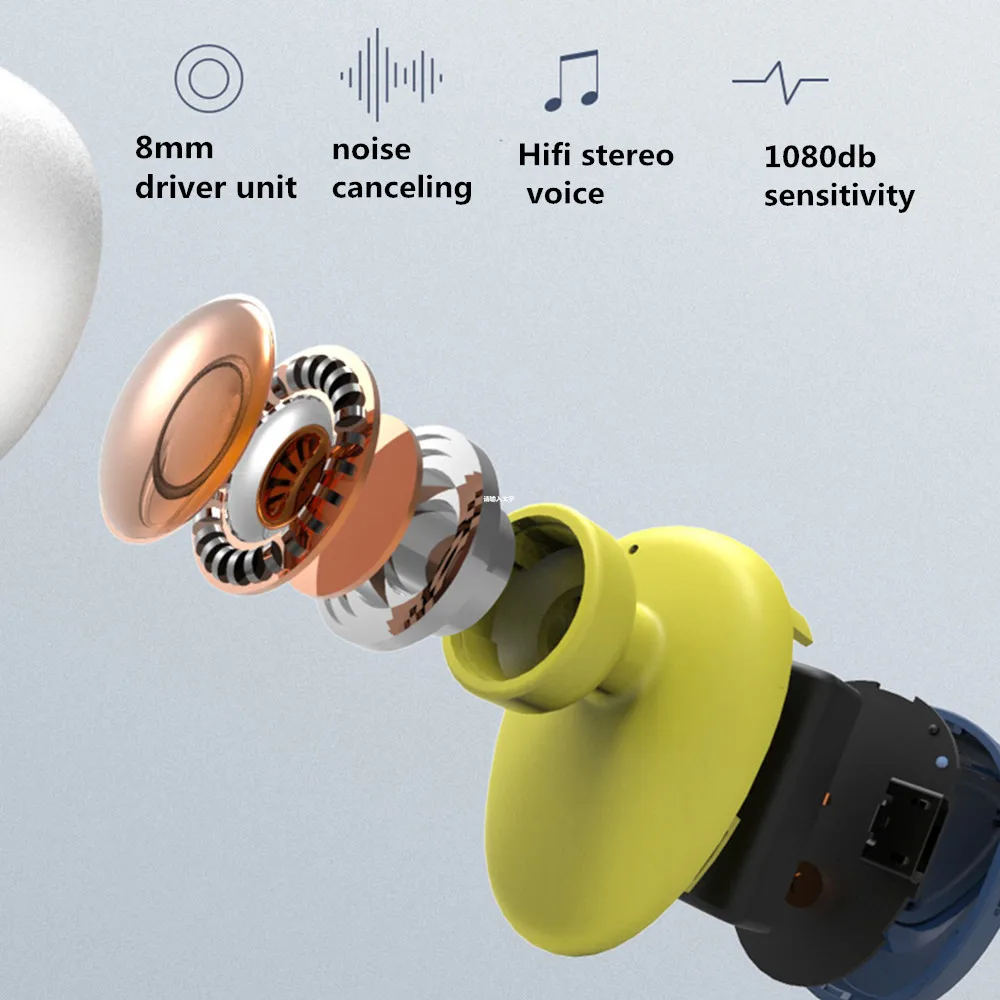 Mini Wireless Bluetooth 4 2 Stereo Earphones Sport Headsets with 700mAh Charger Box Mic Earbuds Earpieces for sport earphone