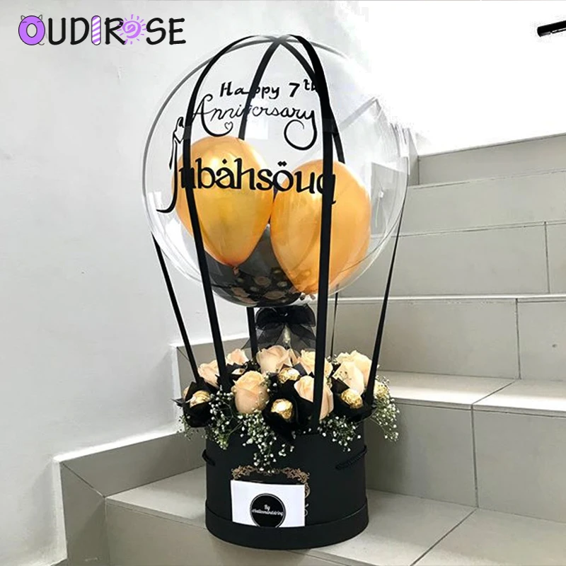 OUDIROSE 9 шт./компл. 20 дюймов латексный прозрачный шар гелиевый надувной для свадьбы