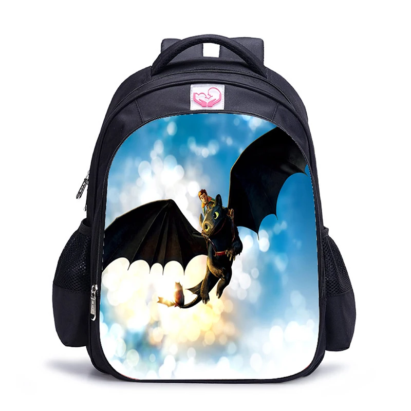 backpack 23 16 дюймов мультфильм Как приручить дракона 3 детские школьные сумки ортопедический рюкзак детский школьный рюкзак для мальчиков и девочек Mochila Infantil сумки - Цвет: backpack 23
