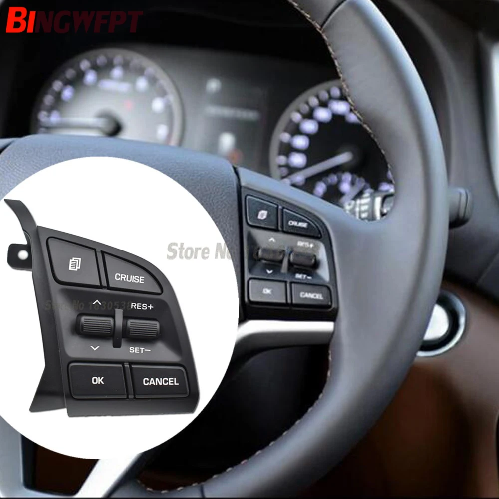 Правая сторона для Hyundai Tucson TX35 2015 кнопка рулевого колеса ABS черный с постоянной