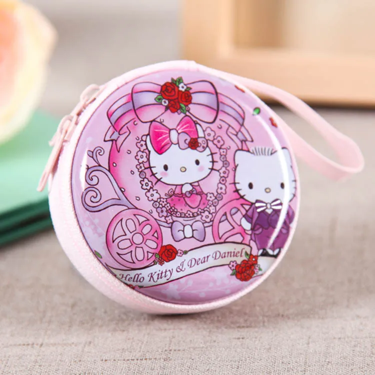 Оптовые продажи! 100 шт./лот! Рисунок «Hello Kitty» с принтом Жесть коробка конфет Свадебная коробка конфет Сувениры и подарки