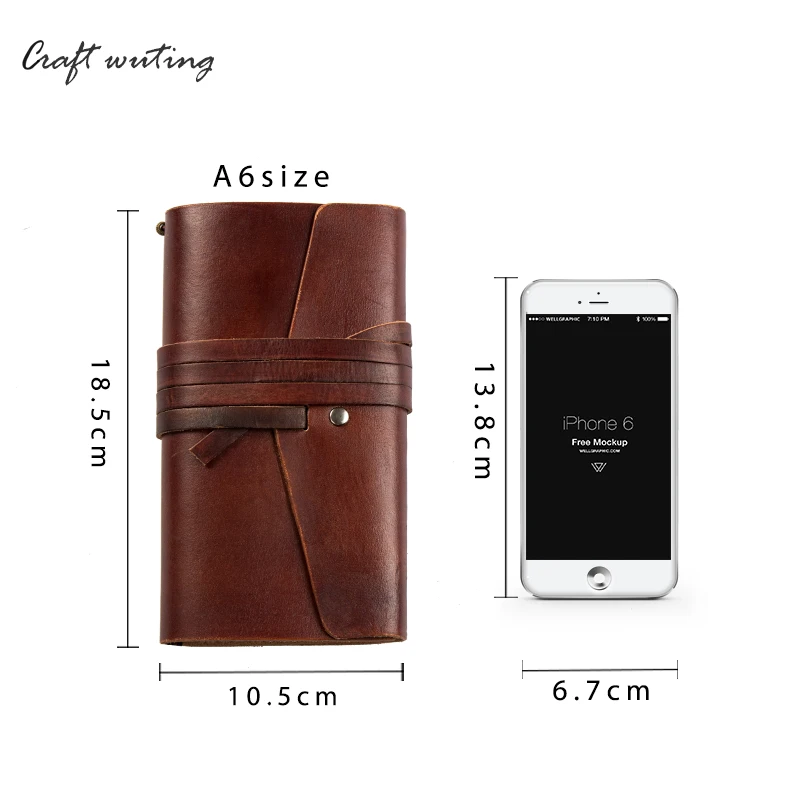 

Laptop rope Genuine leather travelers notebook sketchbook notebooks and journals planner diarymultifunction Writing stationery