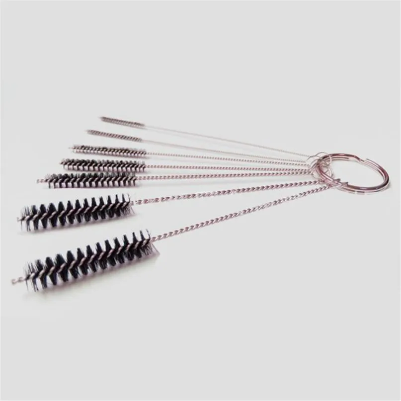 

7PC Multi-Functional Tools Brush Spray Brush Cleaning Drink Straws Hummingbird Feeders supply nylon brushing accessory@16