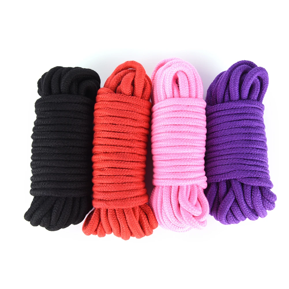 Fetish Alternative slave bondage rope Restraint CottonTied Rope for