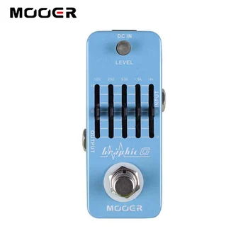 

MOOER Graphic G 5-Band Graphic EQ with master level control True bypass/free shipping