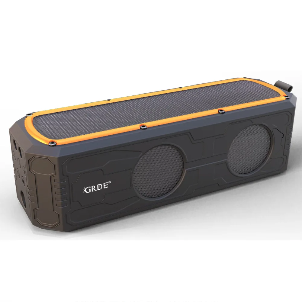 

GRDE-T62 Wireless Portable Bluetooth Speaker 2*4.5W Computer Speakers Stereo Sound Box with Subwoofer,NFC and Built-in Mic