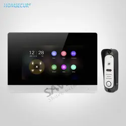 HOMSECUR 4 провода видео запись двери Интерком охранника с интерфейсом UI BC051HD-S + BM716HD-S