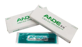 

100pcs ANDE disposable sterile acupuncture needles acupuncture and moxibustion massage beauty massage needle 10 boxes