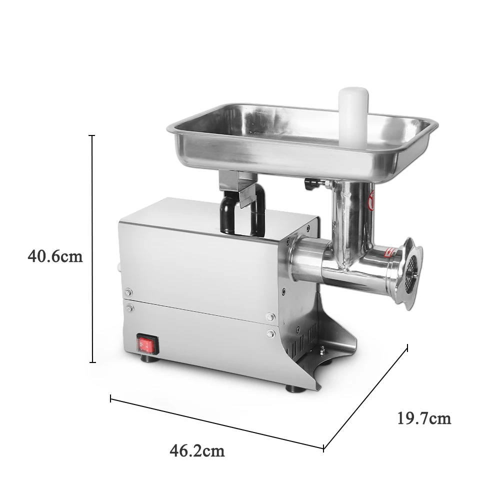 ITOP Коммерческая Мясорубка многофункциональная из нержавеющей стали электрическая мясорубка пищевая мясорубка машина для наполнения колбасы 80 кг/ч