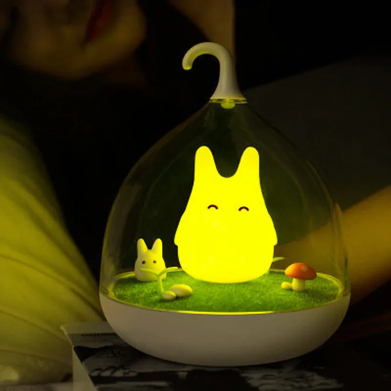 

Creative Lovely Birdcage LED Night Light USB Rechargeable Touch Dimmer Table Bird Light Portable Night lamp for Children