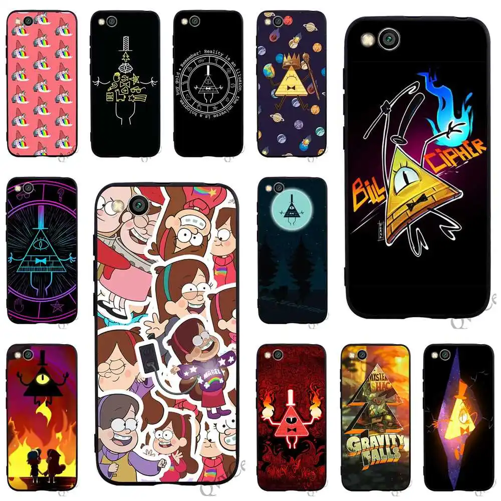 

Protective Gravity Falls Phone Cover for Xiaomi Mi 8 Lite Case A2 A1 9 9se Redmi 6A 4X 4A 5 Plus 5A Prime Note 6 Pro 7 Shell
