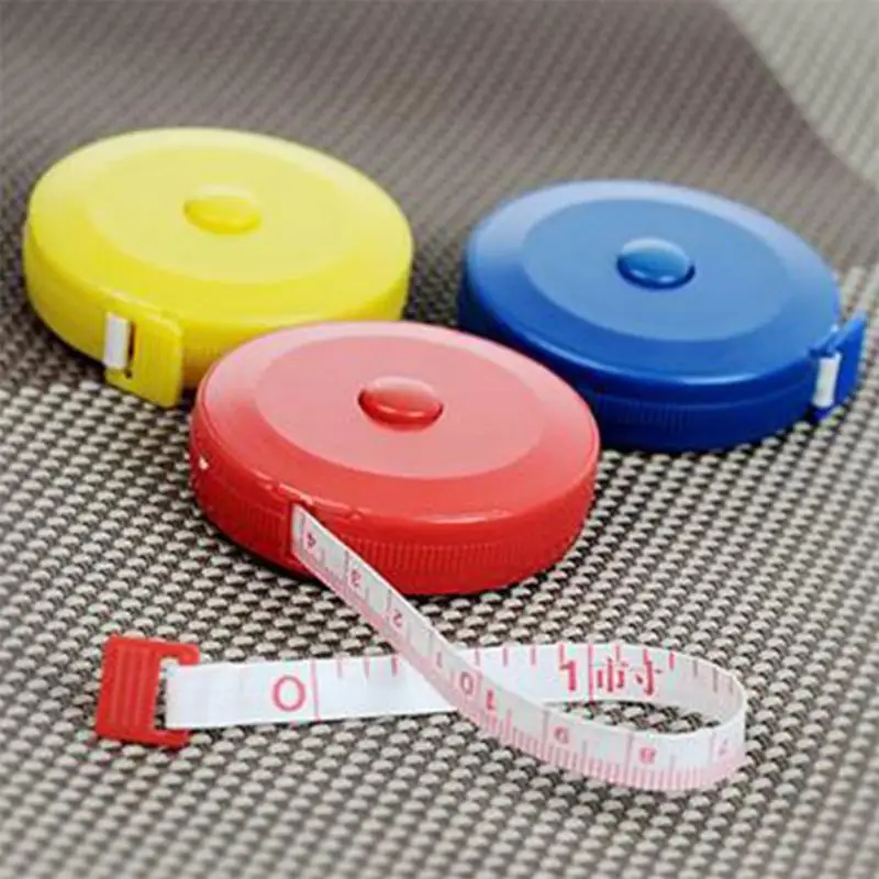 

NEW retractable ruler Tape measure mini ruler portable 1.5m retractable ruler Randomly Color