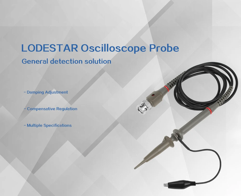 LODESTAR LA05040 40 м осциллограф зонд точный высококачественный сигнал тестовая ручка область тестовый зажим в форме аллигатора с набором аксессуаров