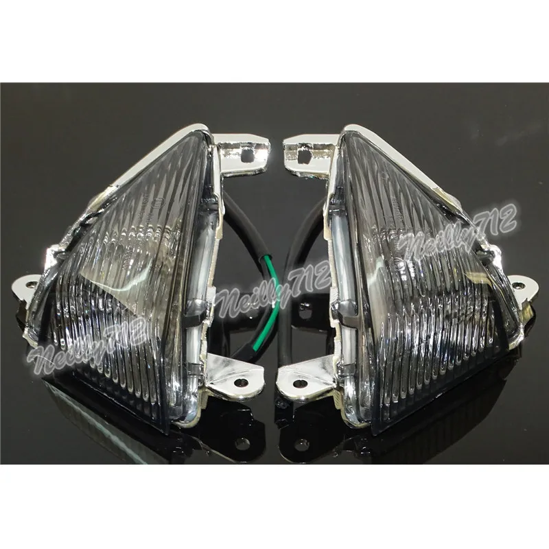 Front Turn Signals Lens For Kawasaki ZX10R 2006-2007 ZX636//ZX6R 2006-2010
