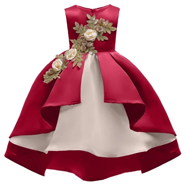 Зимнее платье для маленьких девочек г., платье-пачка принцессы Детский Рождественский костюм вечерние платья для девочек 10, 12 лет