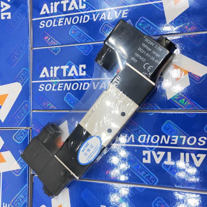 Воздушные электромагнитные клапаны 1/" 3 положения 5 портов AirTAC 4V230C-08 Пневматический регулирующий клапан 12 В 24 В 220 В Makerele