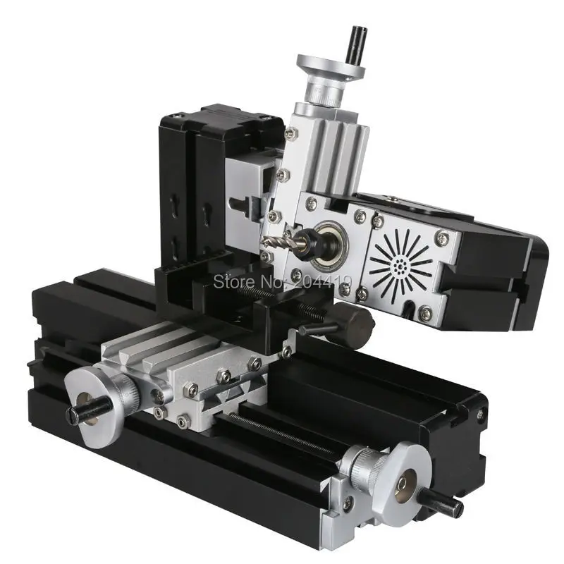 TZ10000MZGP 60 Вт Гальванизированный Металл 10 в 1 Мини токарный станок/60 Вт, 12000 об/мин 10 в 1 комплект токарного станка/10 в 1 токарный станок
