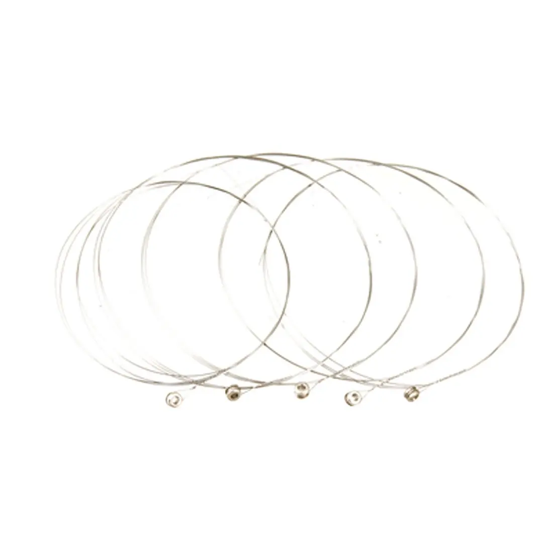 

2 PCS of (5 Pcs Silver Tone Steel Strings E-1 for Acoustic Guitar)