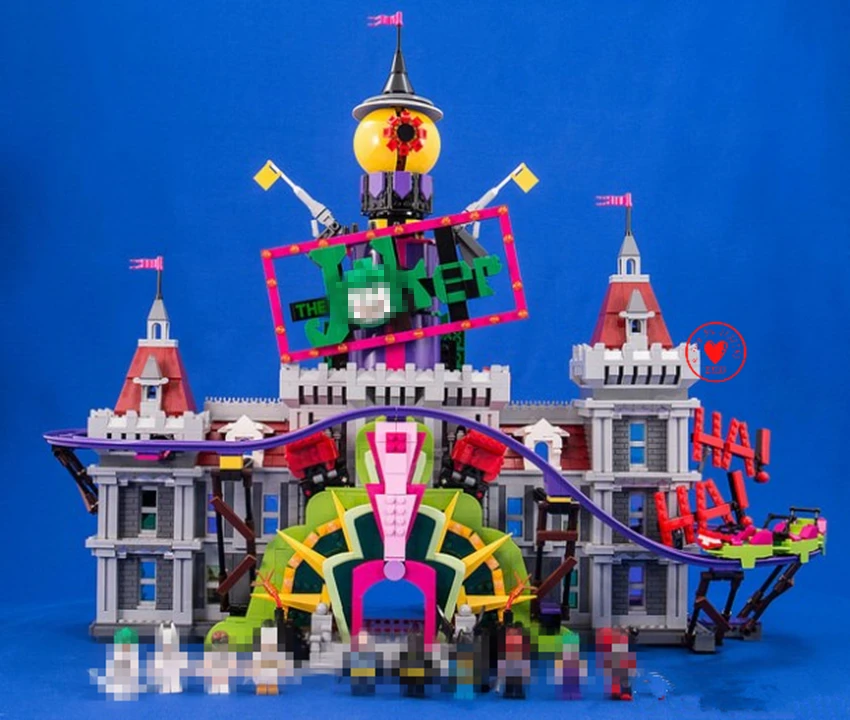 New DC SuperHeroes Joker's Manor batman fit legoings batman joker castle figures Building Blocks Bricks diy toys 70922 gifts kid New DC SuperHeroes Joker's Manor batman fit legoings batman joker castle figures Building Blocks Bricks diy toys 70922 gifts kid