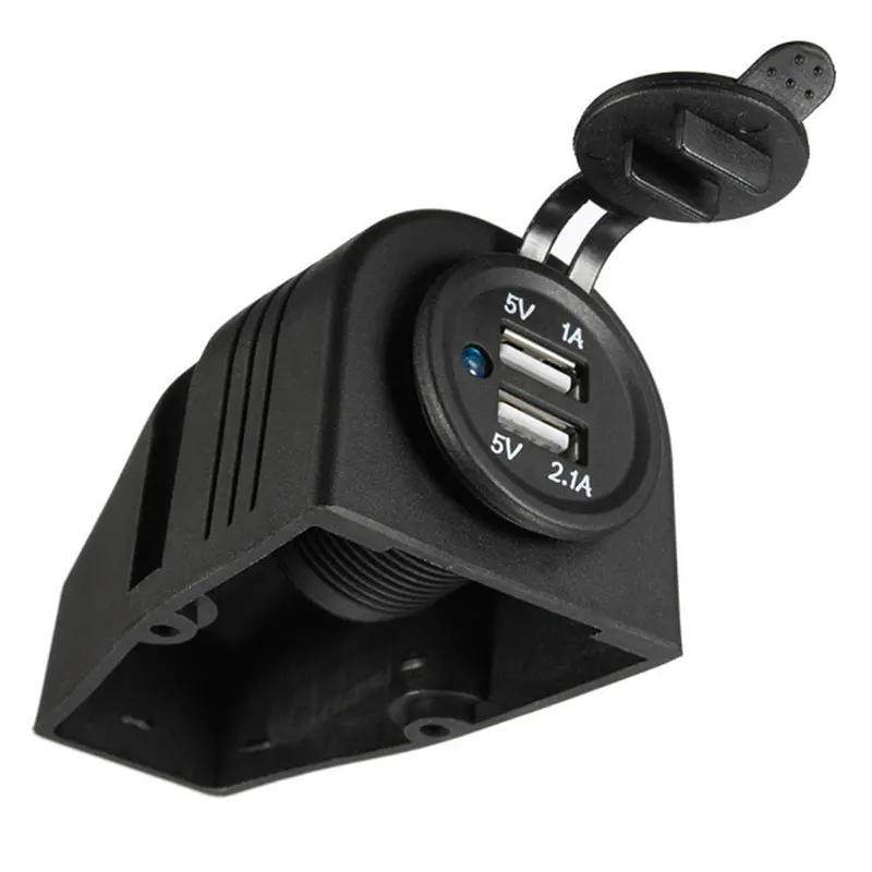 Dual USB автомобили гнездо прикуривателя Splitter переходник для зарядного устройства