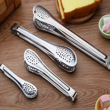 100 шт " 7" " 12" щипцы из нержавеющей стали барбекю кухонный поварской кухонная утварь tong против пригорания хлеба клип кондитерские изделия щипцы для барбекю