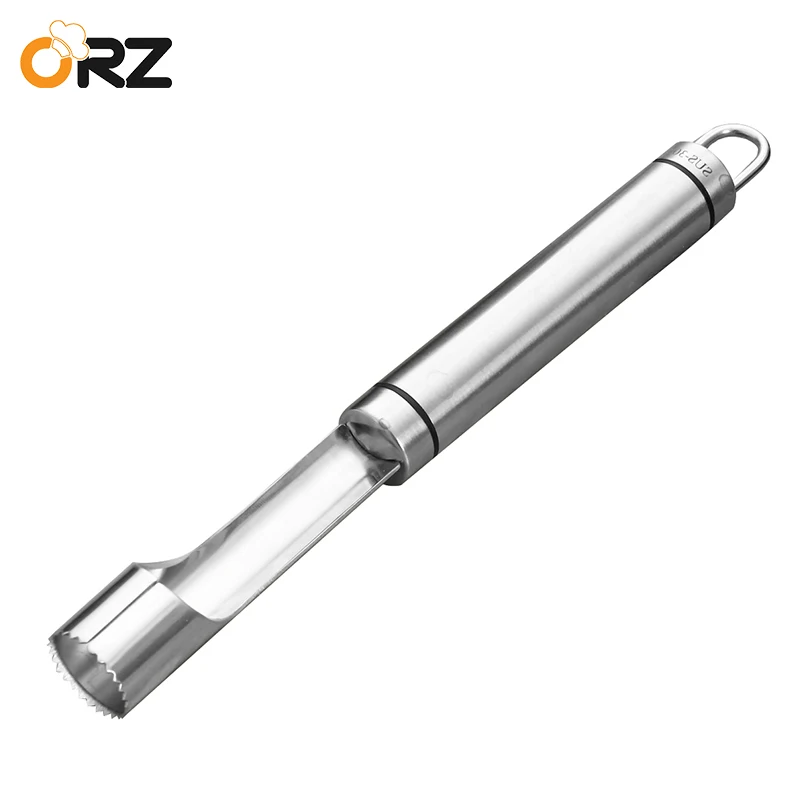 ORZ Нержавеющая сталь Яблоко Corer фрукты семена ядро Remover Груша сеялка нож кухонные